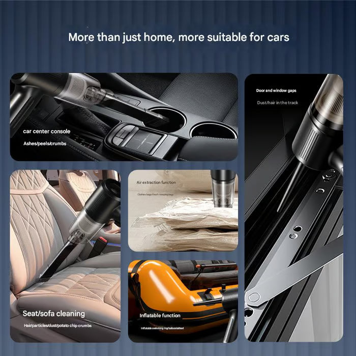 🔥Wireless Handheld Car Vacuum Cleaner Portable Cordless , Vacuum Cleaner with Multi-Nozzles